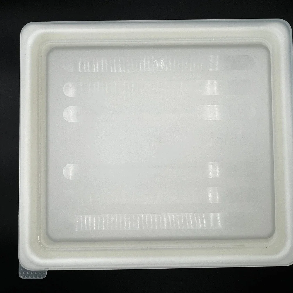 Vtg Igloo White Plastic Food Storage Container Lid Cooler Legend 11x10x3.5